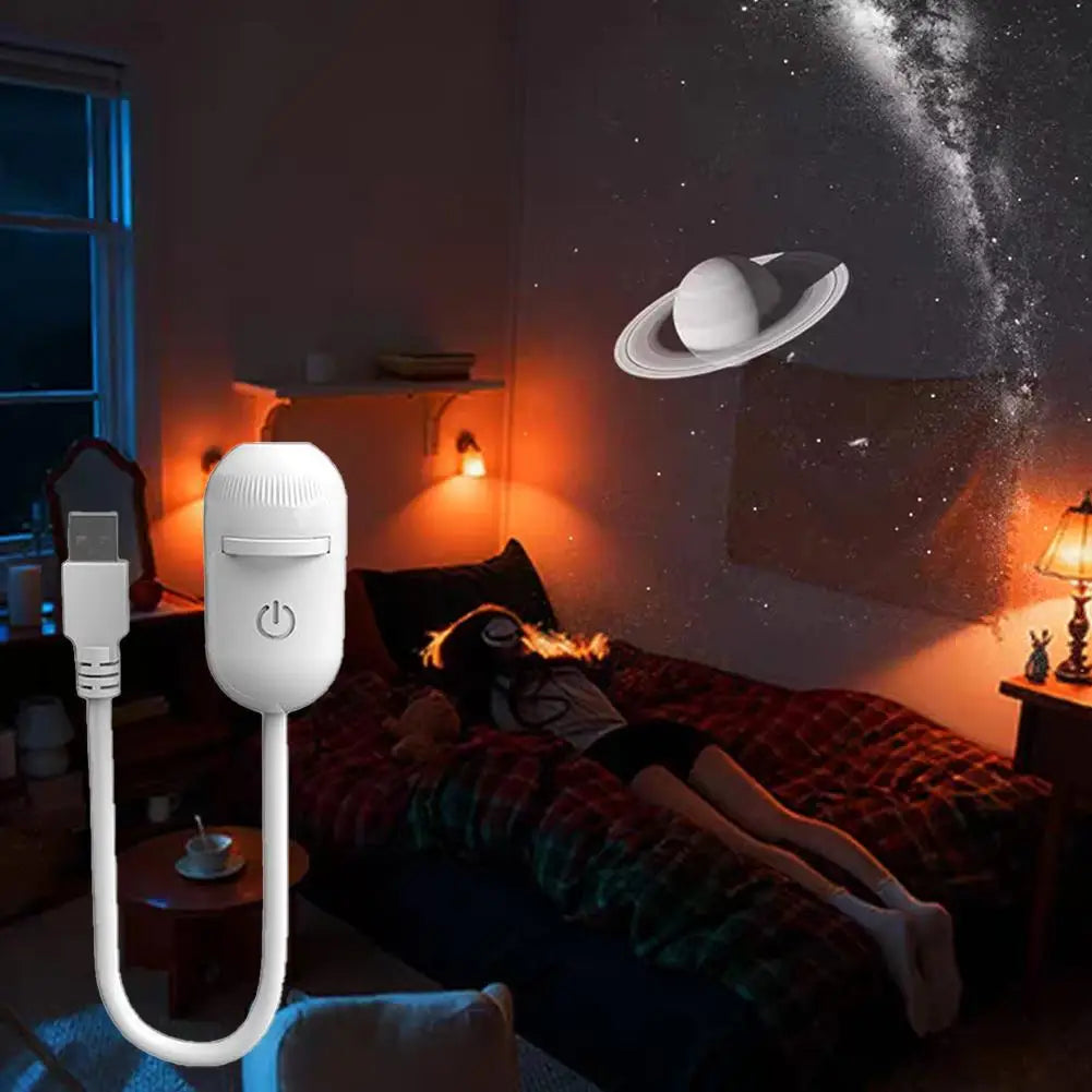 HD Earth & Moon Galaxy Projector