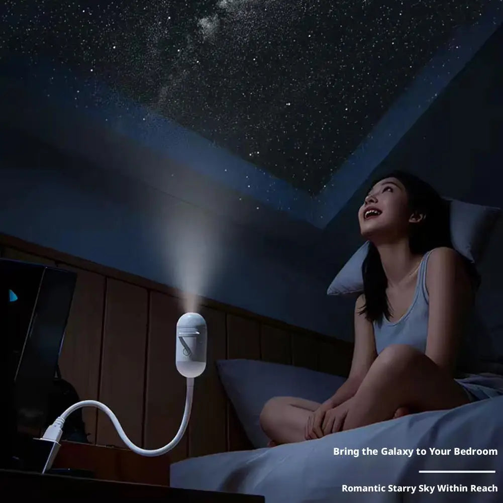 HD Earth & Moon Galaxy Projector