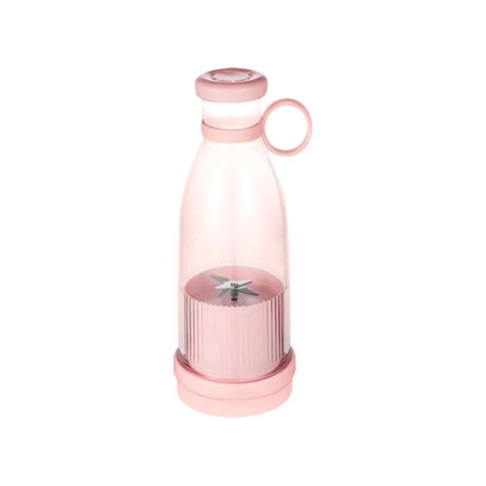 Rechargeable Mixers Fresh Fruit Juicers Blue/Pink Usb Portable Juice Bottle Mini Fast Electric Blender Smoothie Ice Maker